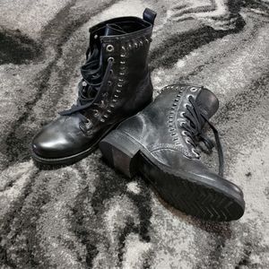 Frye Veronica Rebel Combat Boots